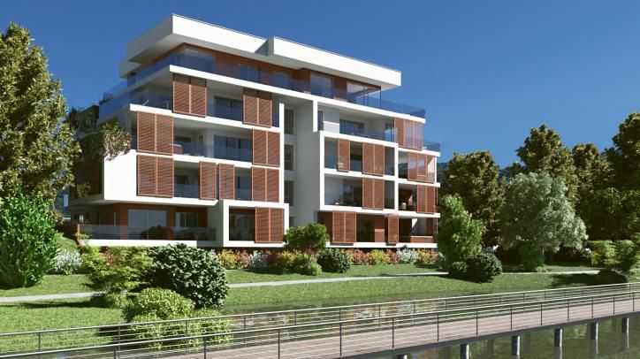 Rendering della Residenza DolceVyta a Sarnico