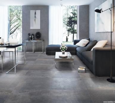 Soggiorno con parquet
